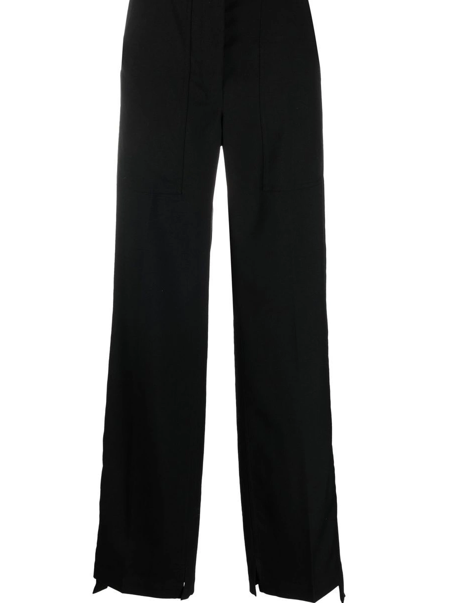 Cheap McCartney Women trousers Stella cargo-pocket straight-leg 0822